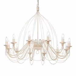Ideal Lux CORTE SP12, 12 ampoule(s), E14, IP20, Blanc