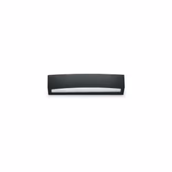 Corps léger en aluminium moulé peint. Double diffuseur, haut et bas, verre transparent L 450 x H 80 x P 95 mm max 2 x 60W E27 ...