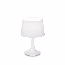 Ideal Lux London tl1 small, Blanc, Métal, Polyvinyl chloride (PVC), IP20, II, E27, 1 ampoule(s)