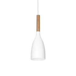 Ideal Lux Manhattan sp1 éclairage de plafond Blanc, Bois E14