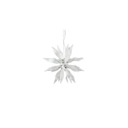 Suspension - IDEAL LUX - LEAVES - 8 ampoules G9 - Métal et Verre - Hauteur réglable 29-120 cm