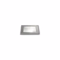 Spot from luminaire encastré sol ou mur. Corps de lumière externe en pvc. Parabole réfléchissante en aluminium. Cadre circula ...