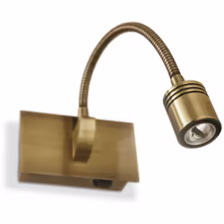Cadre métallique flexible et bras avec finition disponible en chrome, nickel et brun. Diffuseur réglable pour le plaisir. Equ ...