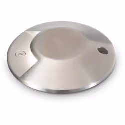 Matériel luminaire encastré. Corps de lumière en acier brossé. Diffuseur en verre Ø 110 x H 160 mm LED 3.5W 30000 h 4000 K 27 ...