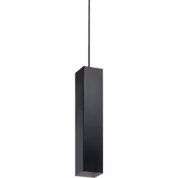 Diffuseur en métal plaqué ou fini avec peinture blanche ou noire mat. Câble électrique réglable en longueur. L 6 x H min 55 / ...