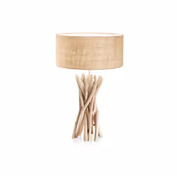 Ideal Lux Driftwood tl1, Bois, Métal, Bois, IP20, II, CE, E27