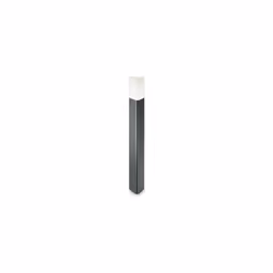 Cadre en aluminium recouvert de poudre en différentes couleurs. Diffuseur en polycarbonate blanc. L 10,5 x H 80 x P 10 cm max ...