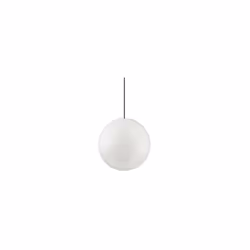 Diffuseur en plastique opal. Base lampe suspension aluminium. Câble électrique en PVC. Ø 30 x H min 53/ max 121 cm max 1 x 60 ...