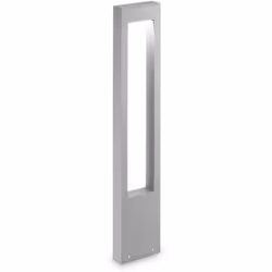 Paire avec corps léger en aluminium avec finition vernis mat en poudre. Diffuseur en verre trempé transparent. L 15 x H 80 x  ...