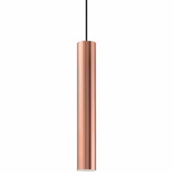 Rose métallique et diffuseur avec différentes finitions. Câble de tissu réglable en longueur. Montage des ampoules remplaçabl ...