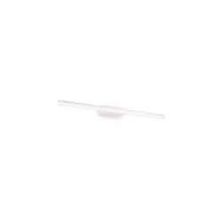 Cadre métallique fini en chrome ou peinture blanche mat. Diffuser en matériau acrylique transparent et satin. L 460 x H 40 x  ...