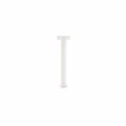 Lampe extérieure Tesla avec corps léger en aluminium enduit en poudre et diffuseur avec écran en matière plastique blanche. L ...