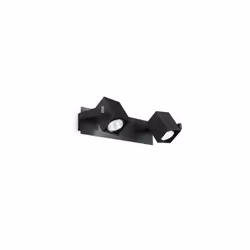 Applique murale - IDEAL LUX - MOUSE - Noir - Métal - 2 ampoules GU10 50W