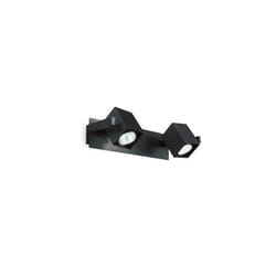 Applique murale - IDEAL LUX - MOUSE - Noir - Métal - 2 ampoules GU10 50W