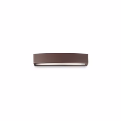 Corps léger en aluminium moulé peint. Double diffuseur, haut et bas, verre transparent L 450 x H 80 x P 95 mm max 2 x 60W E27 ...