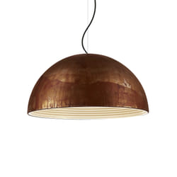 Ideal Lux Folk sp1 d50 éclairage en suspension Surface E27 60 W Marron, Blanc
