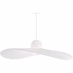 Ideal Lux Madame - Plafonnier Dome 1 Lumière Blanc | Finition: blanc | Matériel: Tissu | Indice de protection IP: IP20 | Haut ...