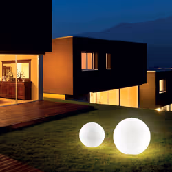 Ideal Lux Sole Éclairage au sol extérieur E27 Blanc - Vue supplémentaire 2