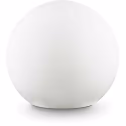 Lampe de sol pour l'extérieur et l'intérieur, diffuseur en matière plastique blanche, complet avec bouchon et pad pour le sol ...