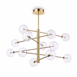 Ideal Lux Equinoxe, 12 ampoule(s), G4, IP20, Or