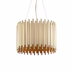 Ideal Lux Pan sp5, 5 ampoule(s), E27, IP20, Or