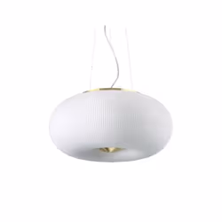 Suspension - Ideal Lux - ARIZONA SP3 - Métal laiton mat - Verre blanc - Ø 40 cm
