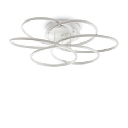 Plafonnier - Ideal Lux - KAROL PL D76 - Métal blanc mat - LED 63W - Ø 76 cm
