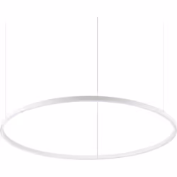 Lampe lampe suspension se compose d'un cadre mince en aluminium blanc mat ou noir peint et diffuseur opal en polycarbonate. C ...