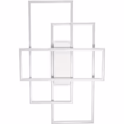 Base et cadre en métal blanc mat ou noir mat. Diffuseurs en plastique couleur opale. Un problème de lumière directe. L 625 x  ...