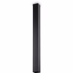 Corps de diffuseur en métal recouvert de poudre avec finition blanche ou noire. Système de fixation sans vis visibles. L 6 x  ...