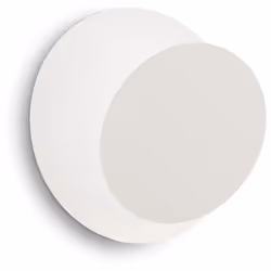 Ideal Lux TICK - Applique murale d'intérieur à LED intégrée 1 lumière blanche 3000K | Finition: blanc | Matériel: Métal | Ind ...