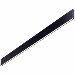 Lampe linéaire en aluminium avec éclairage direct et indirect pour application murale. La lampe est modulaire et peut être pr ...