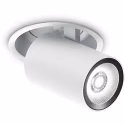 Ajustable, polyvalent et performant Led spotlight Ø 10 x H 11,1 cm12W50000 h3000 KG1000 lumen IP:20