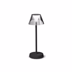 Ideal Lux Lolita tl, Noir, Métal, Plastique, IP54, II, 1 ampoule(s), 7 W