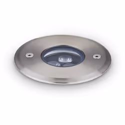 Encastré extérieur LED pour sol et terrasse en acier IP67, 3000K | Finition : Acier | Matériau : aluminium, métal | Classemen ...