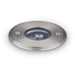 Encastré extérieur led pour sol et terrasse en acier IP67, 3000K