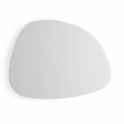 Base et cadre en métal enduit en poudre avec finition blanche. Diffuseur acrylique satiné. Émission lumineuse indirecte. L 25 ...