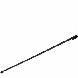 Roast, cadre et support pour le câble en métal peint mat. Diffuseur en polycarbonate d'opale. Câble en PVC transparent. Coule ...