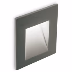Applique d'extérieur LED carrée encastrable Anthracite IP65, 3000K | Finition : Anthracite | Matériau : aluminium, métal | Cl ...