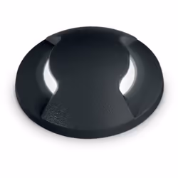 Extérieur 2 Directionnel Encastré Sol & Decking Noir IP67, G9 - 3000K | Finition : Noir | Matériau : plastique | Classement I ...