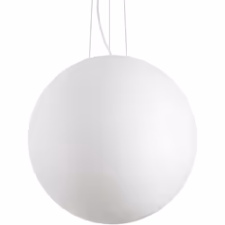 330Matte cadre en métal peint blanc. Diffuseur en polycarbonate avec revêtement en papier. Câble recouvert de tissu. Ø 600 x  ...