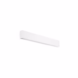 Applique murale LED - Ideal Lux - DELTA - 61 cm - Blanc - 3000K - Métal et verre