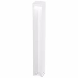 Ideal Lux KURT Borne d'extérieur LED blanche, 4000K, IP54, non dimmable | Finition : Blanc | Matériel : Métal | Classement IP ...