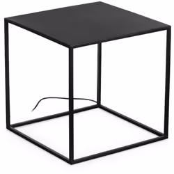 Montage entièrement en aluminium enduit en poudre. Diffuseur en polycarbonate d'opale. Câble en caoutchouc noir avec interrup ...