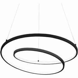 Base et cadre en métal enduit ou plaqué en poudre. Câbles Pvc. Diffuseur en caoutchouc d'opale. Finitions : blanc, noir ou br ...