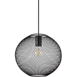Ideal Lux - net Plafonnier suspendu à cadre métallique 29 cm noir