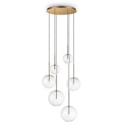 Quinoxe pl6, Plafonnier Ideal Lux