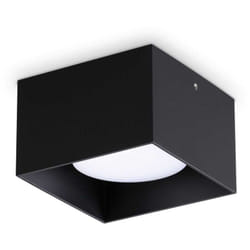 Spike Downlight carré monté en surface noir - Ideal Lux