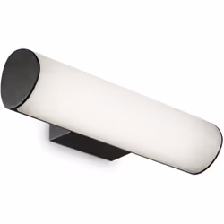 Corps léger en fonte en aluminium enduit en poudre. Diffuser en matière plastique opale. Disponible en athracite, brun, blanc ...
