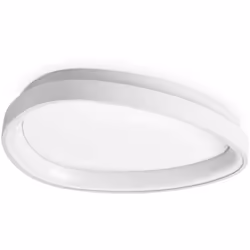 Cadre en métal enduit ou plaqué. Diffuseur en polycarbonate d'opale. Disponible en finitions en laiton blanc, noir ou brossé. ...